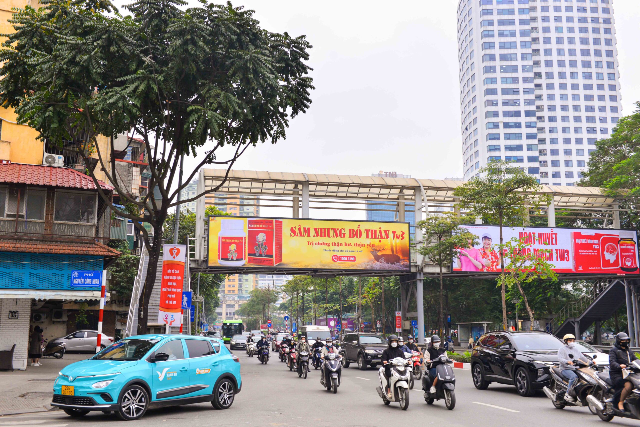 Ảnh xa hướng nhìn từ Liễu Giai đi Nguyễn Chí Thanh (NC)