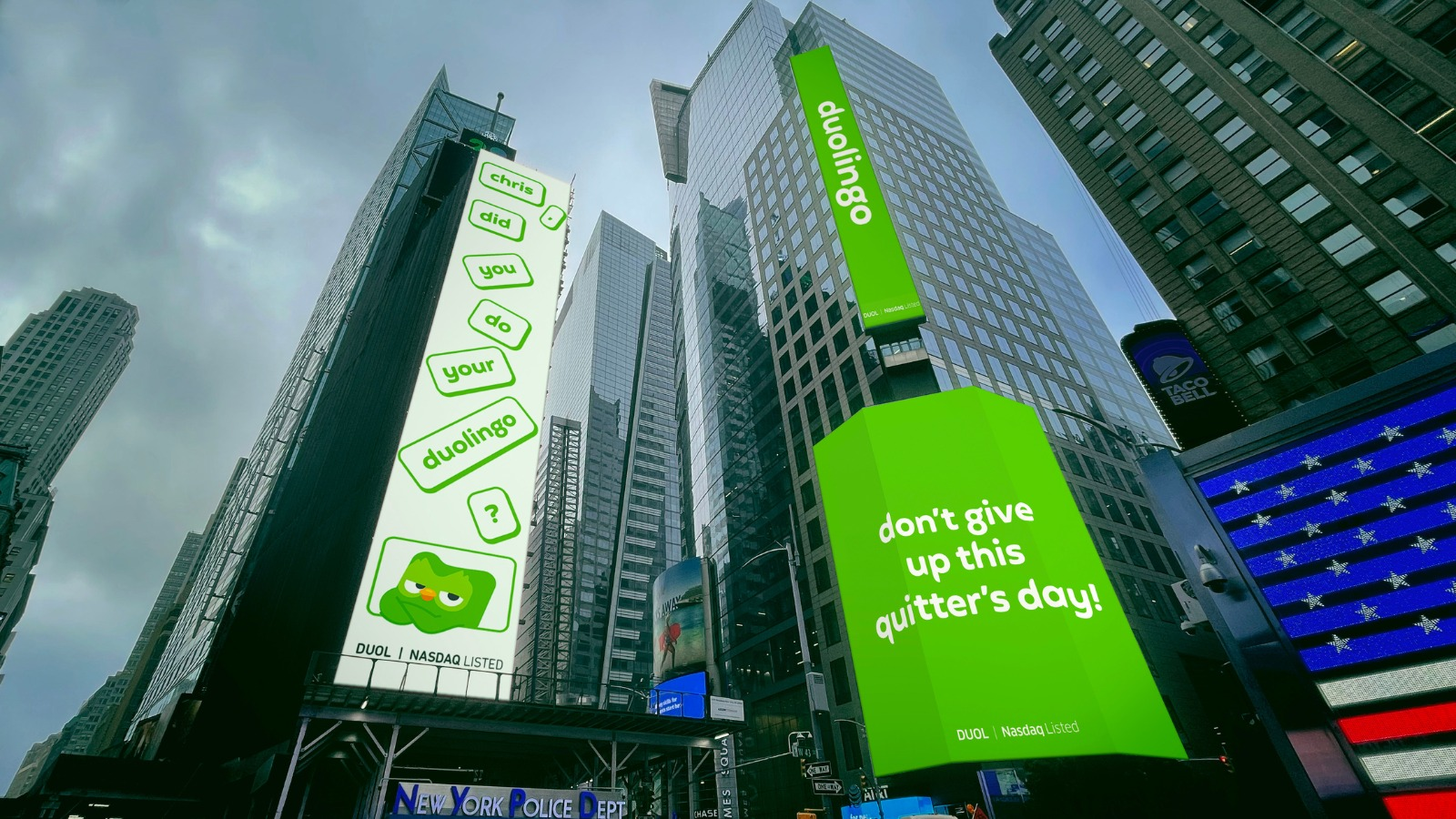 Chiến dịch "Ngày bỏ cuộc" của Doulingo